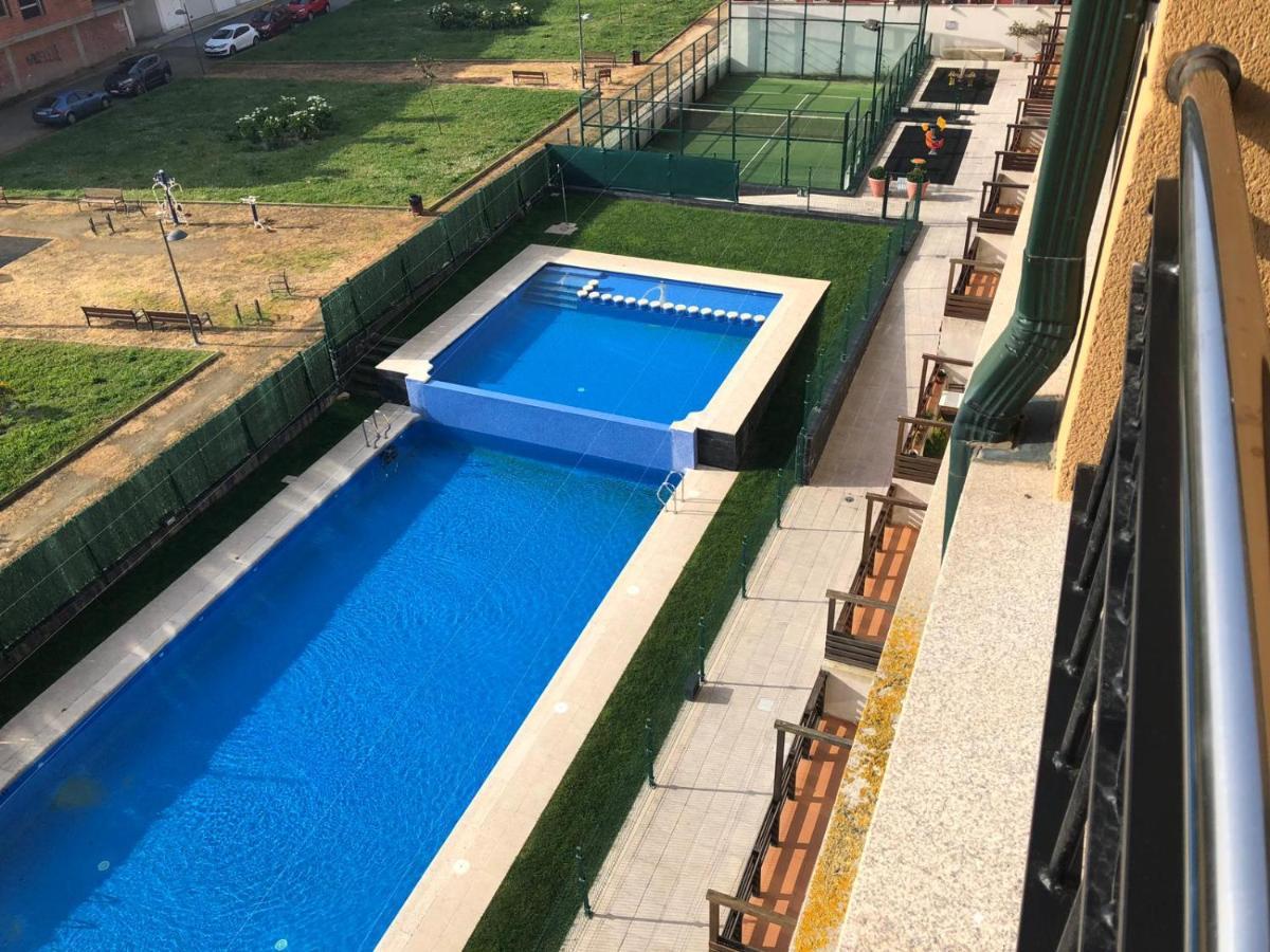 Apartamento para 6 personas con piscina y paddle Foz Exterior foto