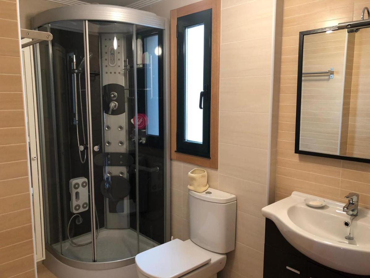 Apartamento para 6 personas con piscina y paddle Foz Exterior foto